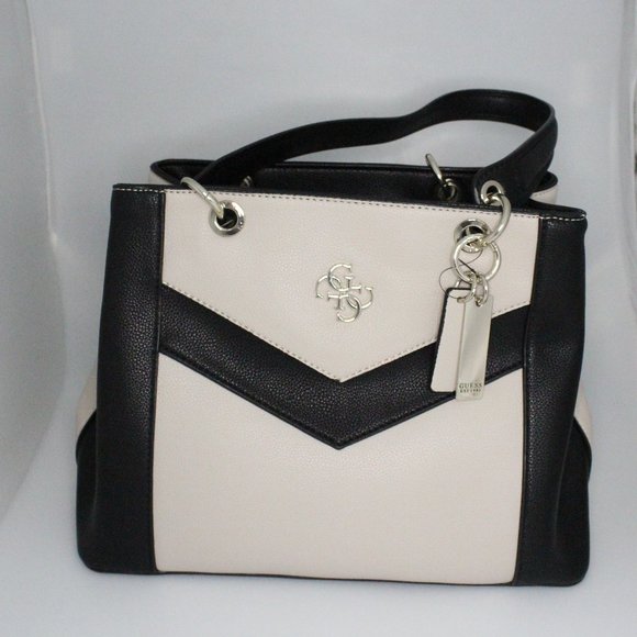 GUESS Kamryn Shopper Purse Stone - Picture 2 of 7